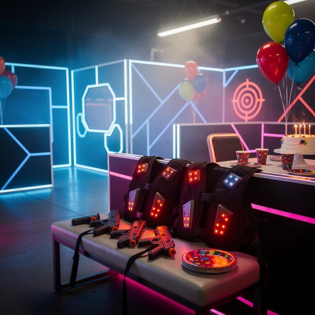 Geburtstage mit OUTGUN-Lasertag feiern – JunggesellenabschiedsProfi (OUTGUN Lasertag)